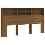 Vidaxl armoire de tte de lit chne marron 180x19x103, 5 cm