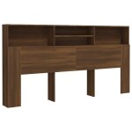 Vidaxl armoire de tte de lit chne marron 200x19x103, 5 cm