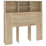 Vidaxl armoire de t�te de lit ch�ne sonoma 100x19x103, 5 cm