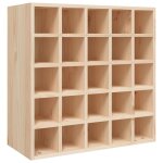Vidaxl cave à vin 56x25x56 cm bois massif pin Vidaxl cave à vin 56x25x56 cm bois massif pin