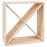Vidaxl armoire à vin 62x25x62 cm bois de pin massif Vidaxl armoire à vin 62x25x62 cm bois de pin massif