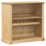 Vidaxl armoire  vin corona 107, 5x51x105, 5 cm bois de pin massif