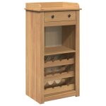 Vidaxl armoire � vin panama 57x40x111, 5 cm bois de pin massif