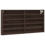 Vidaxl armoire à vitrine chêne marron 100x8, 5x50 cm bois d'ingénierie Vidaxl armoire à vitrine chêne marron 100x8, 5x50 cm bois d'ingénierie