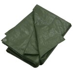 Vidaxl b�che 180 g / m� 4x6 m vert pehd