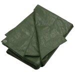 Vidaxl b�che 180 g / m� 8x8 m vert pehd