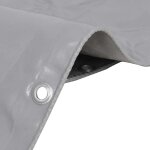 Vidaxl b�che 650 g / m� 1, 5 x 20 m gris