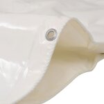 Vidaxl b�che 650 g / m� 2 x 3 m blanc