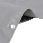 Vidaxl b�che 650 g / m� 3x4 m gris