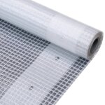 Vidaxl bches leno 2 pcs 260 g / m 2x3 m blanc