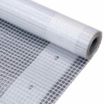 Vidaxl b�ches leno 2 pcs 260 g / m� 4x3 m blanc