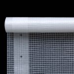 Vidaxl b�che leno 260 g / m� 2 x 3 m blanc