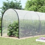 Vidaxl bâche transparente avec ?illets 12x12 m polyéthylène Vidaxl bâche transparente avec ?illets 12x12 m polyéthylène