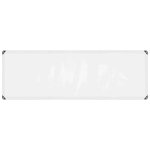 Vidaxl b�che transparente avec ?illets 1x3 m poly�thyl�ne