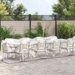 Vidaxl b�che transparente avec ?illets 2x10 m poly�thyl�ne