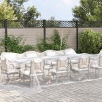 Vidaxl b�che transparente avec ?illets 4x10 m poly�thyl�ne