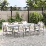 Vidaxl bche transparente avec ?illets 4x4 m pvc