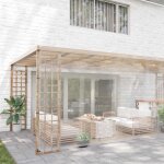 Vidaxl bche transparente avec ?illets 6x10 m pvc