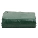 Vidaxl b�che 650g / m� vert 1, 5 x 2 m toile avec rev�tement en pvc