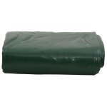 Vidaxl b�che 650g / m� vert 1, 5 x 2 m toile avec rev�tement en pvc