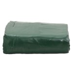 Vidaxl b�che vert 6x8 m 650 g / m�