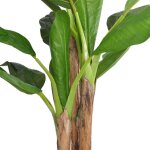 Vidaxl bananier artificiel avec pot 175 cm vert