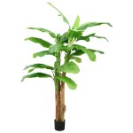 Vidaxl bananier artificiel avec pot 300 cm vert
