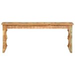 Vidaxl banc 110 x 35 x 45 cm bois de rcupration massif