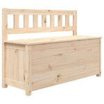 Vidaxl banc 110x41x76, 5 cm bois de pin massif