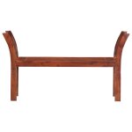 Vidaxl banc 111 cm bois d'acacia solide