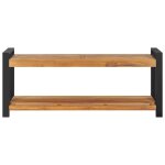Vidaxl banc 120 cm bois de teck solide