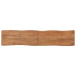 Vidaxl banc 160 cm bois d'acacia massif et acier