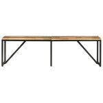 Vidaxl banc 160x35x46 cm bois massif de manguier