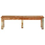 Vidaxl banc 160x35x46 cm bois de récupération massif Vidaxl banc 160x35x46 cm bois de récupération massif