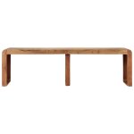 Vidaxl banc 160x38x45 cm bois massif d'acacia