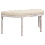Vidaxl banc 110, 5x45x49 cm lin