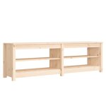 Vidaxl banc  chaussures 160x36, 5x50 cm bois de pin massif