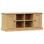 Vidaxl banc � chaussures vigo 106x35x45 cm bois massif de pin
