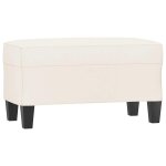 Vidaxl banc cr�me 70x35x41 cm similicuir