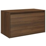 Vidaxl banc d'entre 80x40x45 cm chne marron bois d'ingnierie