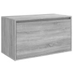 Vidaxl banc d'entrée 80x40x45 cm sonoma gris bois d'ingénierie Vidaxl banc d'entrée 80x40x45 cm sonoma gris bois d'ingénierie