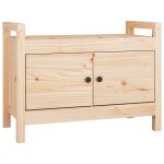 Vidaxl banc d'entre 80x40x60 cm bois de pin massif