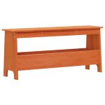 Vidaxl banc d'entrée cire marron 100x28x45 cm bois de pin massif Vidaxl banc d'entrée cire marron 100x28x45 cm bois de pin massif