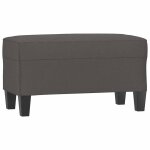 Vidaxl banc gris 70x35x41 cm similicuir