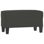 Vidaxl banc gris foncé 70x35x41 cm tissu microfibre Vidaxl banc gris foncé 70x35x41 cm tissu microfibre
