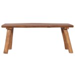 Vidaxl banc de jardin 120 cm bois de teck solide Vidaxl banc de jardin 120 cm bois de teck solide