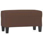 Vidaxl banc marron 70x35x41 cm similicuir