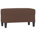 Vidaxl banc marron 70x35x41 cm similicuir