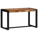 Vidaxl banc multicolore 80x35x45 cm bois massif r�cup�ration