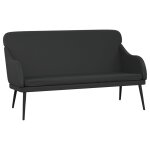 Vidaxl banc noir 110x76x80 cm similicuir Vidaxl banc noir 110x76x80 cm similicuir